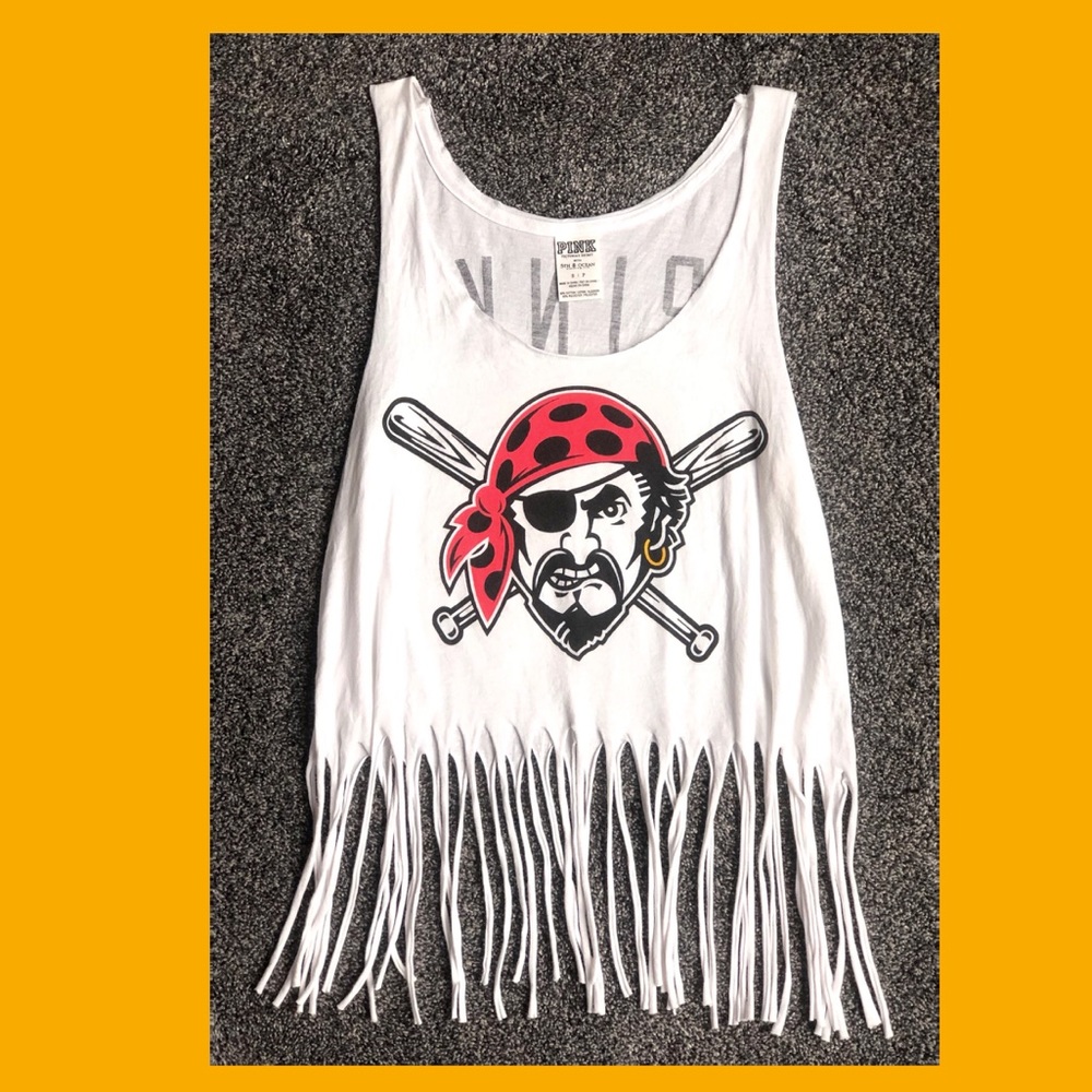 PINK VS Limited Edition Pirates Fringe Tank